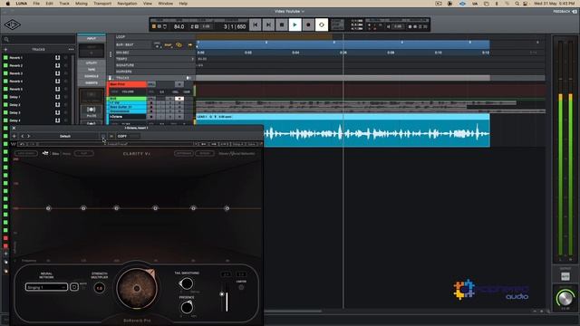 Waves Clarity Vx DeReverb Pro On Male Vocal (LUNA)