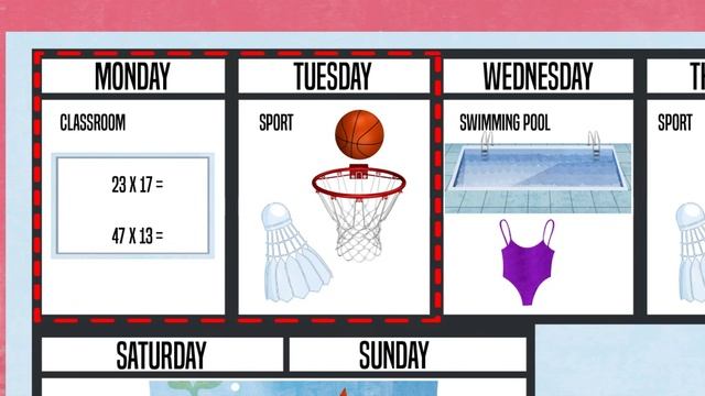 Power Up 2_ Unit 2_My week _02 Chant_ page 19 ex 2 смотреть онлайн