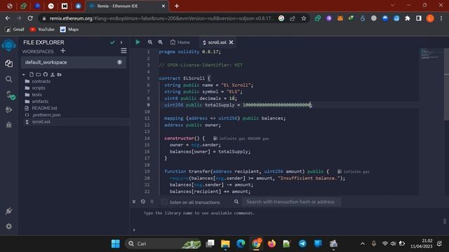 How to Deploy Smart Contract with Remix IDE + Metamask смотреть онлайн