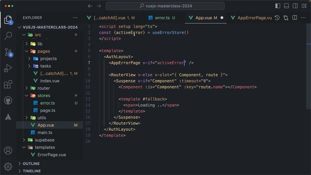 02_Create Global Error Handler in Vue.js with Pinia and Vue Router смотреть онлайн