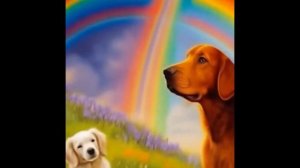 Посвящение собакам, ушедшим за радугу.
