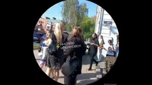 Легковушка влетела в здание Фармацевтического колледжа на Льва Толстого #ульяновская_область