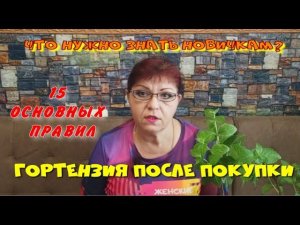 ГОРТЕНЗИЯ ДЛЯ НАЧИНАЮЩИХ. 15 ОСНОВНЫХ ПРАВИЛ ВЫРАЩИВАНИЯ ГОРТЕНЗИИ.