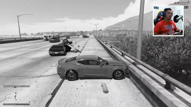 GTA 5 | CAMARO PUXANDO PAREDÃO MODERAÇÃO PASSOU NA BLITZ POLICIAL ESTRALANDO O SOM смотреть онлайн