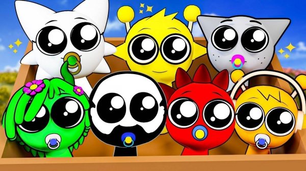 INCREDIBOX SPRUNKI - МАЛЕНЬКАЯ НЕПРИЯТНОСТЬ! _ Анимации на русском