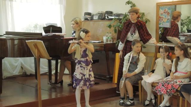 Шотландская народная песенка "My Boy" (флейта) смотреть онлайн