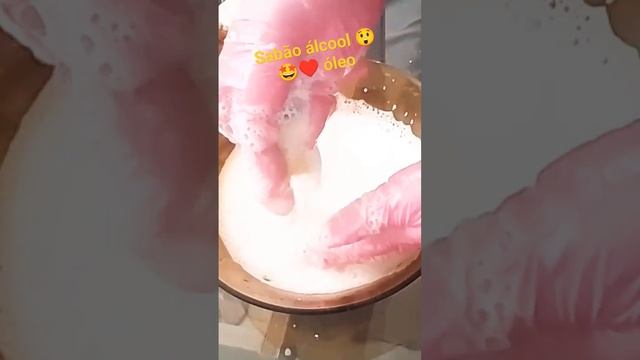 #sabao álcool etanol e óleo glicerinado fácil espumante# 😲🥰🧼# смотреть онлайн