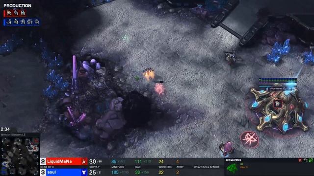 Starcraft 2 - souL vs MaNa - TvP - FINALS (BO9) - Afreeca World Invitational #50 смотреть онлайн