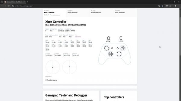 Gamepad Tester - Check Controllers and Joysticks Online - Google Chrome 2024-12-10 22-51-05