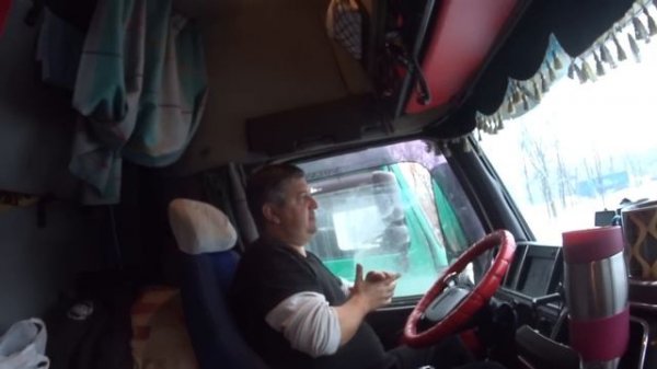 Дальнобой по России #110 Встреча с Саней Дальнобой 26