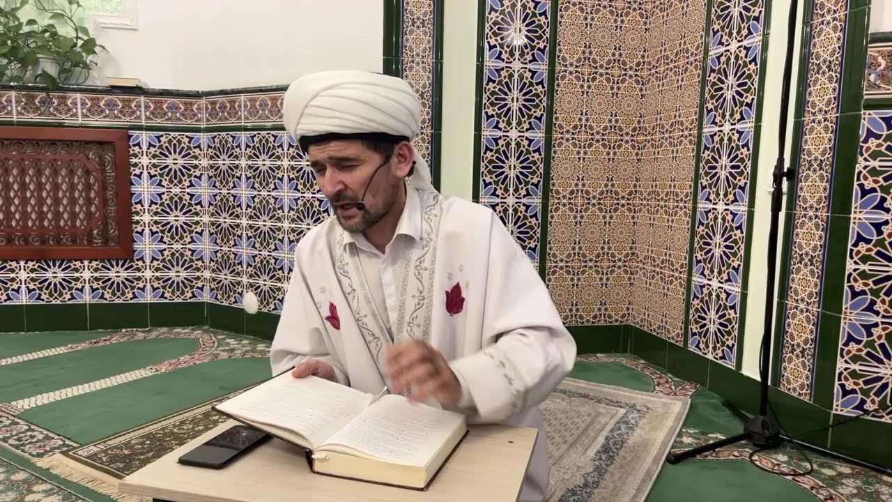 Урок до Ифтара в Хамза Мечеть!