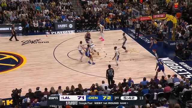 Nikola Jokic's Efficient Double-Double Performance In Game 1! #PLAYOFFMODE | April 20, 2024 смотреть онлайн