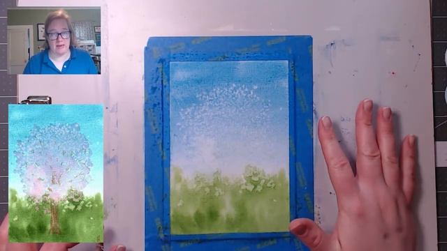 SML Art Club: Salt Resist Spring Tree смотреть онлайн
