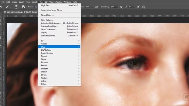 Skin Smoothing Photoshop 2021 смотреть онлайн