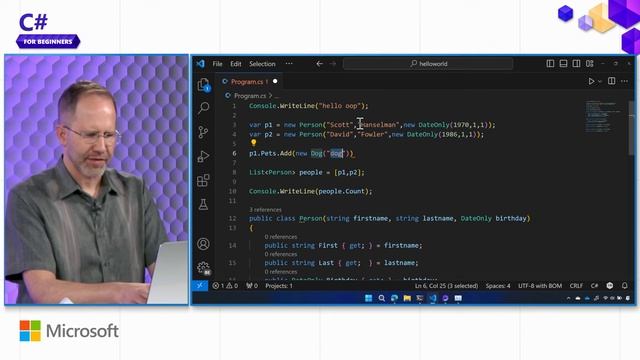 19 - OOP with derived or abstract classes, overrides ｜ IEnumerable [Pt 19] ｜ C# for Beginners смотреть онлайн