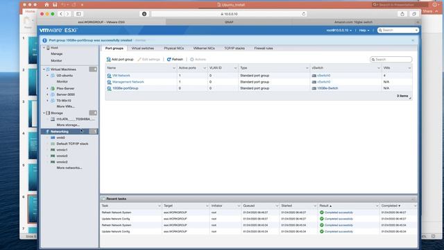 Home 10GbE Point-to-Point, direct connection network between on Dell Desktop 7060 (ESXi) and QNAP смотреть онлайн