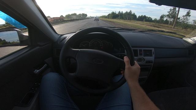 2010 LADA Priora POV Test Drive