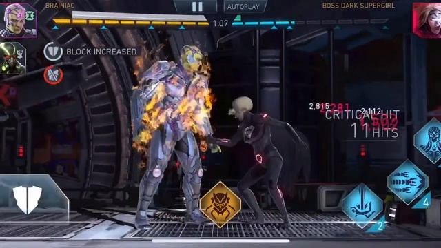 Boss Dark Supergirl Down, Blooper Reel, Lvl 9 Reward| Rise of Krypton Solo Raid | Injustice 2 Mobil смотреть онлайн