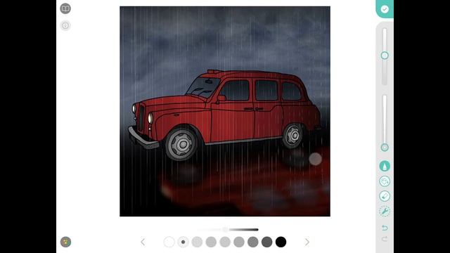Pigment How To: Falling Rain & Reflections | Coloring Tutorials | Digital Coloring Art Tips/Tricks смотреть онлайн