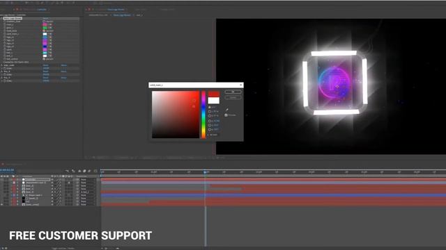 Neon Logo Reveal - After Effects Template смотреть онлайн