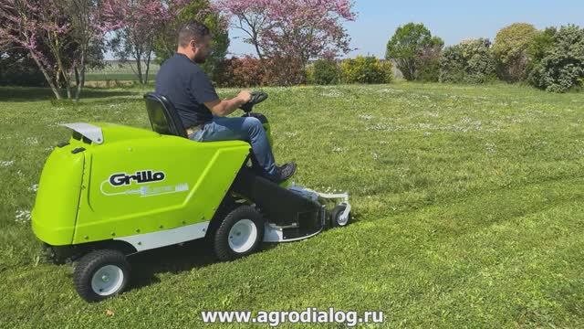 Аккумуляторный садовый райдер Grillo FD 220 E смотреть онлайн