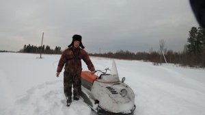 Снегоход Буран за 50 тысяч рублей? Тест-драйв советского снегохода, ходовые испытания! Целина!