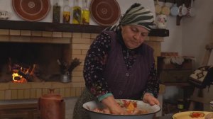 Kənd Həyatı.  Homemade Chicken Bread  Rustic and Flavorful