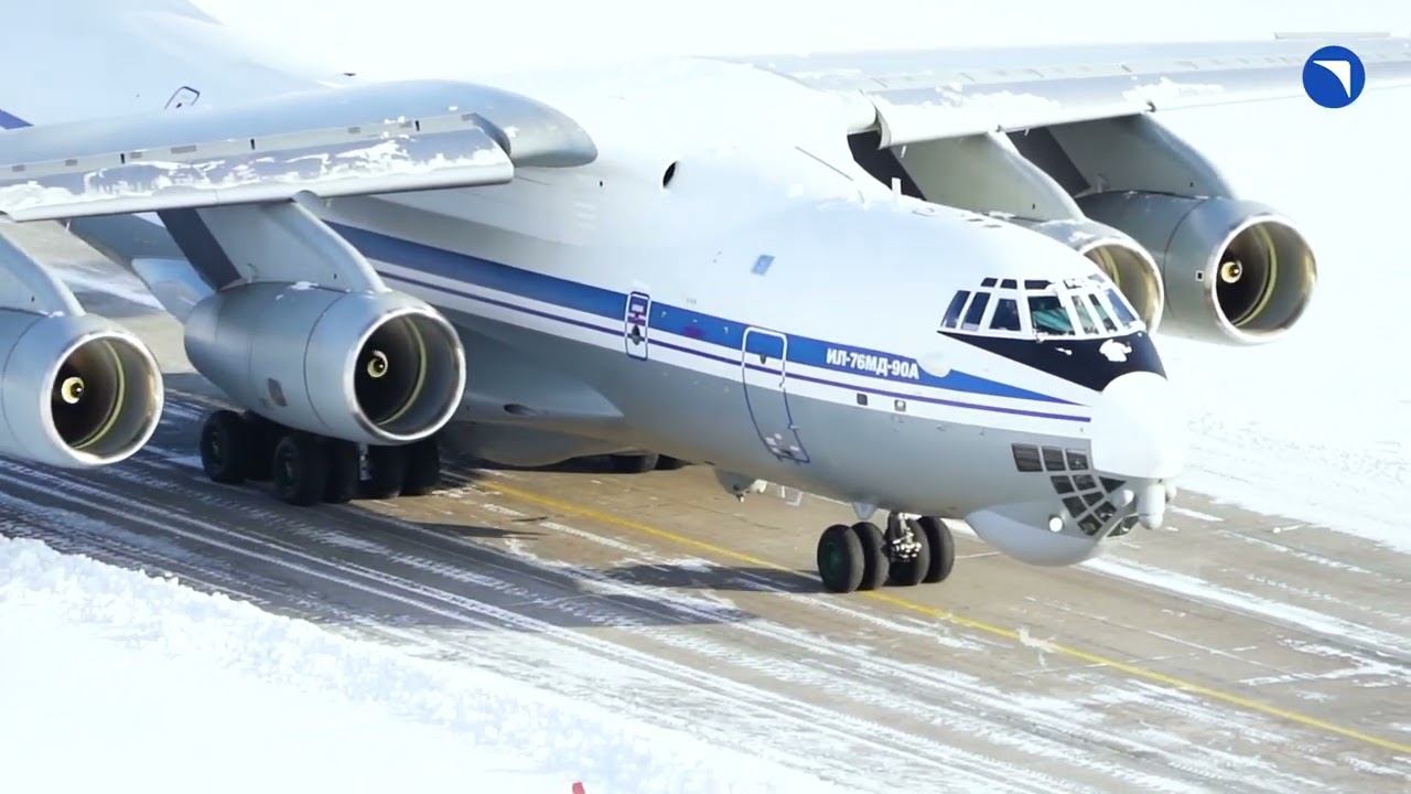 ✈️Авиастар передал Минобороны России очередной серийный военно-транспортный самолёт Ил-76МД-90А