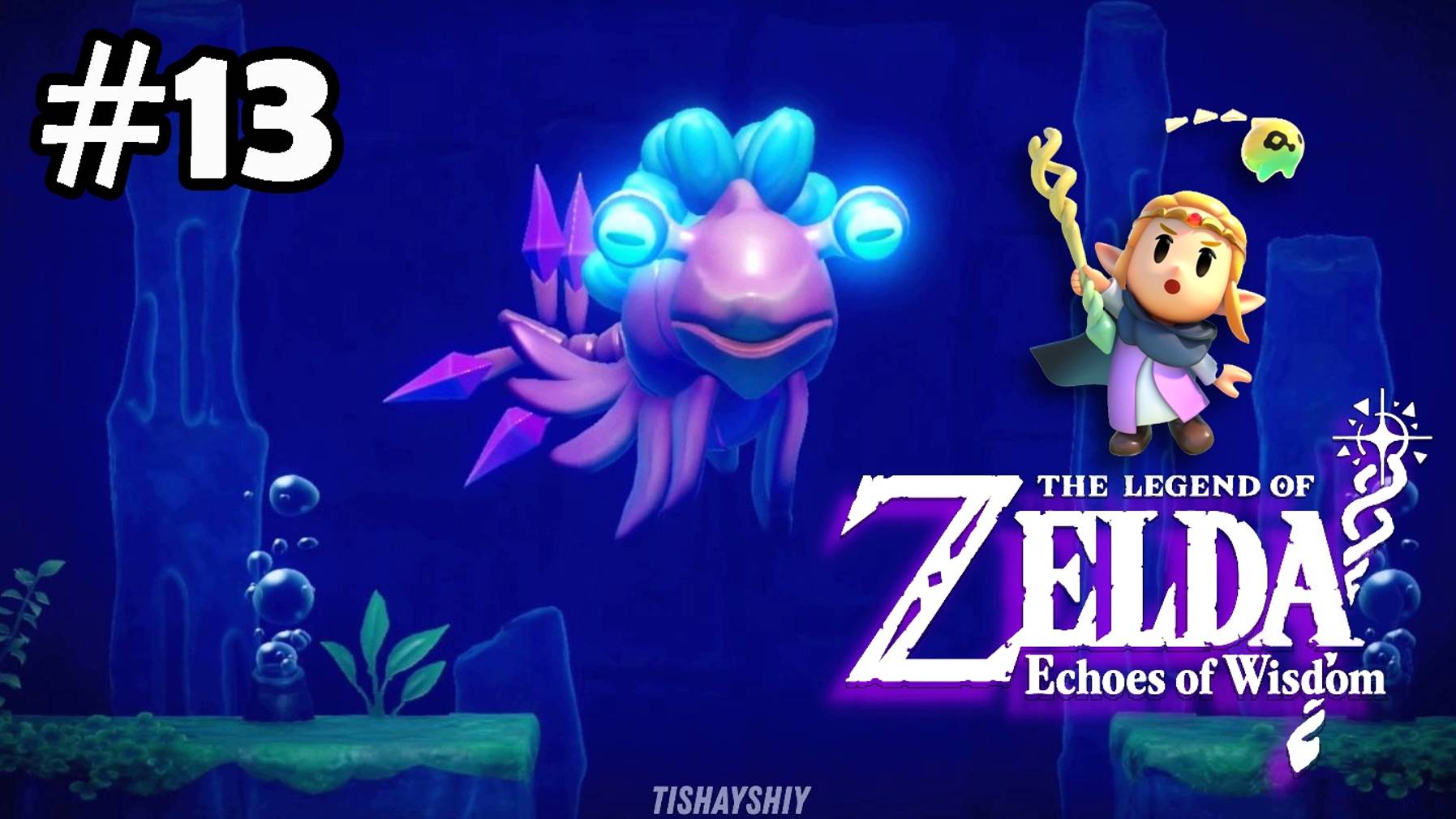 13 - Руины Джабу. Разрыв в Водах Джабу 4/4. The Legend of Zelda Echoes of Wisdom. Jabul Ruins смотреть онлайн