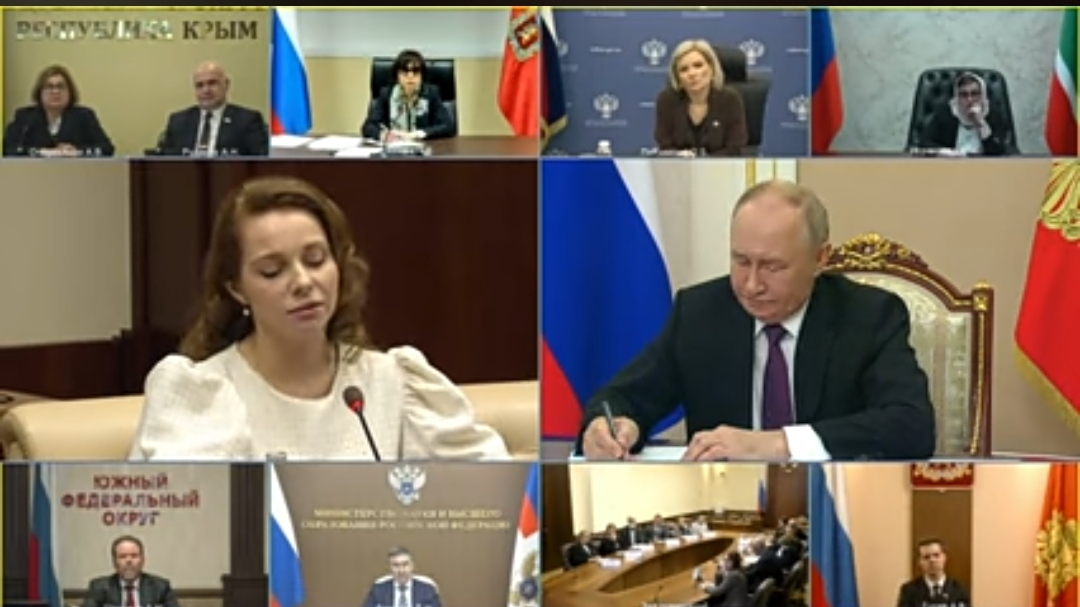 «Кто из вас без греха»: Екатерина Гусева пожаловалась Владимиру Путину на русский мат смотреть онлайн