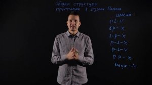 ИНФОРМАТИКА 8 класс_ Общая структура программы в языке Паскаль