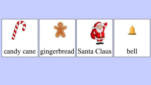 Christmas Vocabulary Part 1 смотреть онлайн