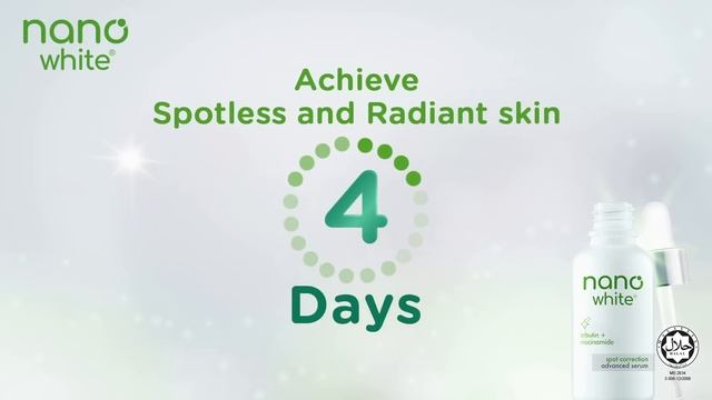 Nanowhite Spot Correction Advanced Serum - Before & After смотреть онлайн