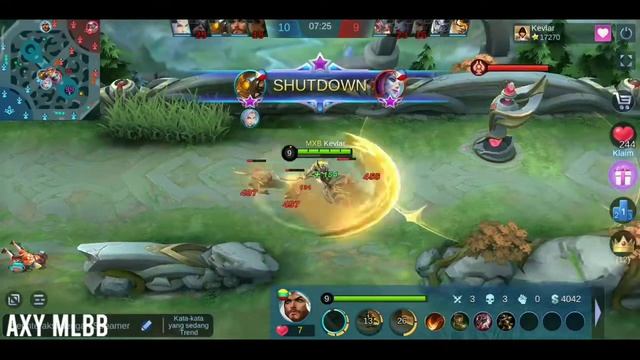 KHALEED TOP 3 GOOD GAME BY MXB KEVLAR IN MOBILE LEGEND BANG BANG (AXYMLBB) смотреть онлайн