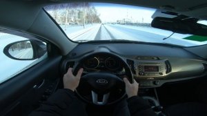 2014 KIA Sportage 2.0L (150HP) POV TEST DRIVE