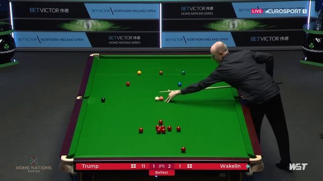 Final, Northern Ireland Open, Judd Trump - Chris Wakelin, full match, session 1 смотреть онлайн