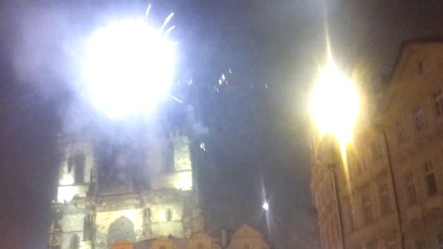 Новый Год 2015. Прага. Площадь Рынок смотреть онлайн