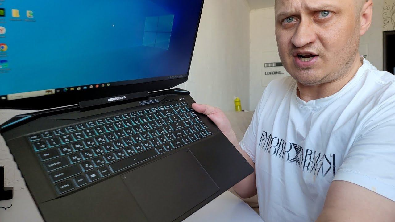 Игровой Китайский ноутбук MECHREVO maibenben X717 i7 11800H 3060RTX 6gb смотреть онлайн