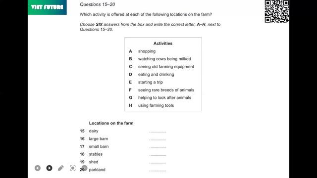 CAMBRIDGE LISTENING 17 TEST 2 | Listening With Online IELTS Test | VF English