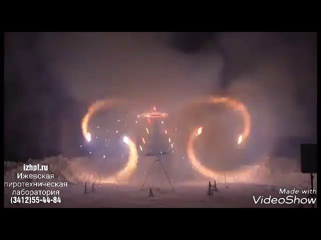 Музыкальный новогодний салют от ИПЛ 55-44-84 смотреть онлайн