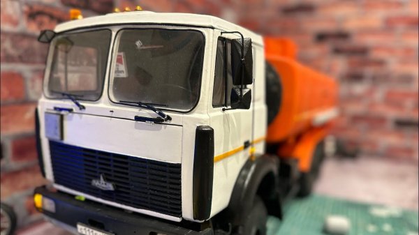 Маз бензовоз серия 2 сборка фонарей