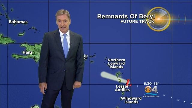 Beryl No Longer A Tropical Storm, Strong Winds & Rain Still Threatening Puerto Rico смотреть онлайн