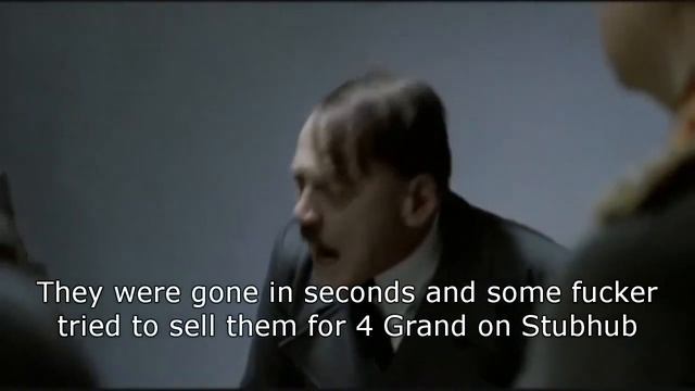 Hitler finds out Radiohead are not headlining Glastonbury. смотреть онлайн