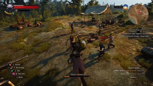 The Witcher 3: Wild Hunt #35 ✖ ДАМА В БЕДЕ ✖ [1080p 60 FPS] смотреть онлайн