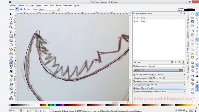 Speed Art - sketch to vector | Inkscape смотреть онлайн
