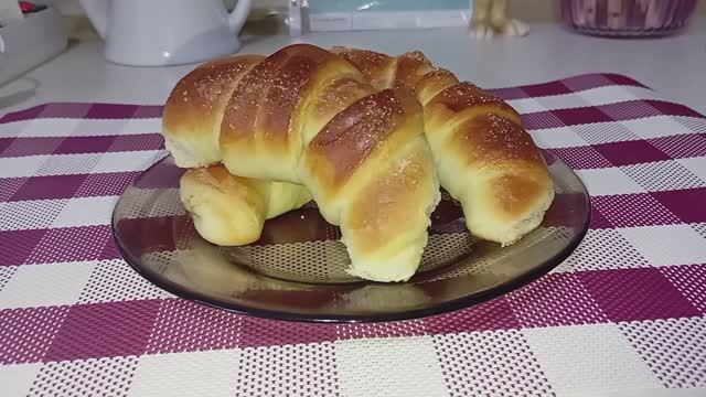 Сладкие БУЛОЧКИ с Сахаром и Корицей. смотреть онлайн
