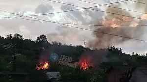 ❗️ Дача и баня загорелась в НовоульяновскеИнформации о пострадавших пока нет.