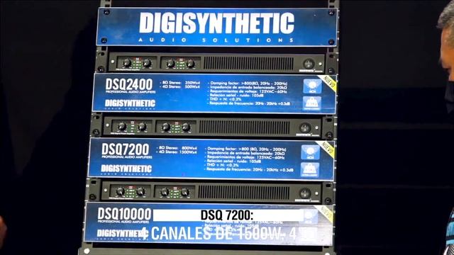 Conoce Nuestras Series DSD Y DSQ De Amplificadores #Digisynthetic #GMLighting