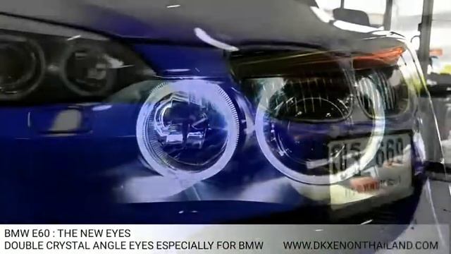 BMW E60 : UPGRADE ไฟวงแหวน LED BY DK XENON THAILAND смотреть онлайн