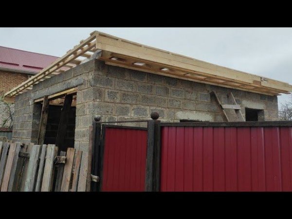 Aidarik rylit ДОСТРАИВАЕТ ГАРАЖ своими Руками